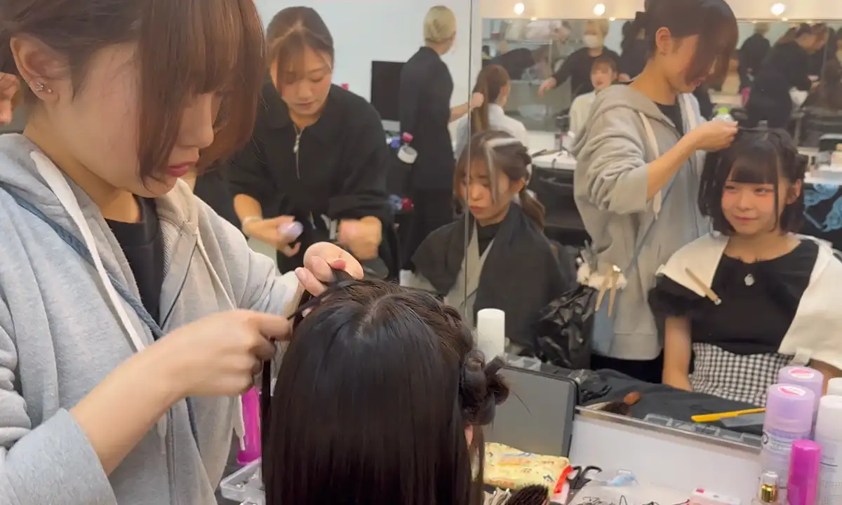 アイドルヘアメイク