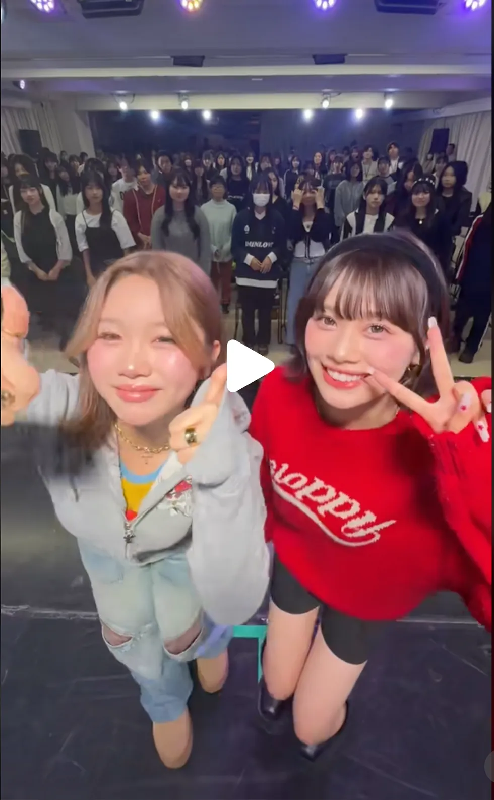 中高生100人と結音ちゃん&陽菜乃ちゃんで踊ってみた