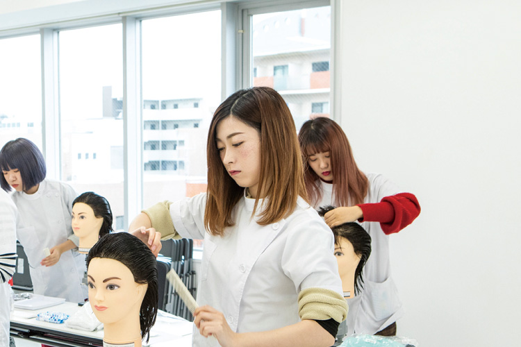 美容師免許プラン 福岡ベルエポック美容専門学校