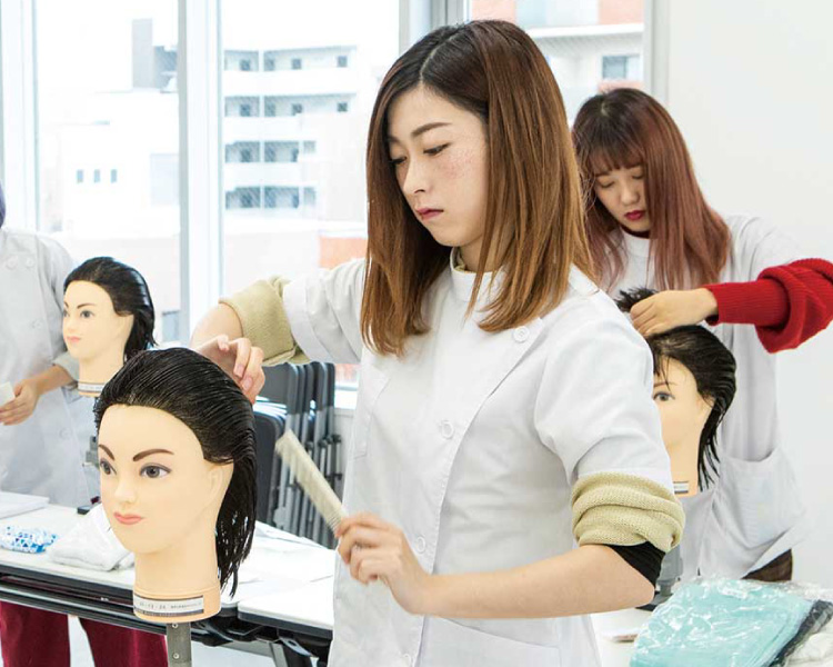 美容師免許プラン 福岡ベルエポック美容専門学校