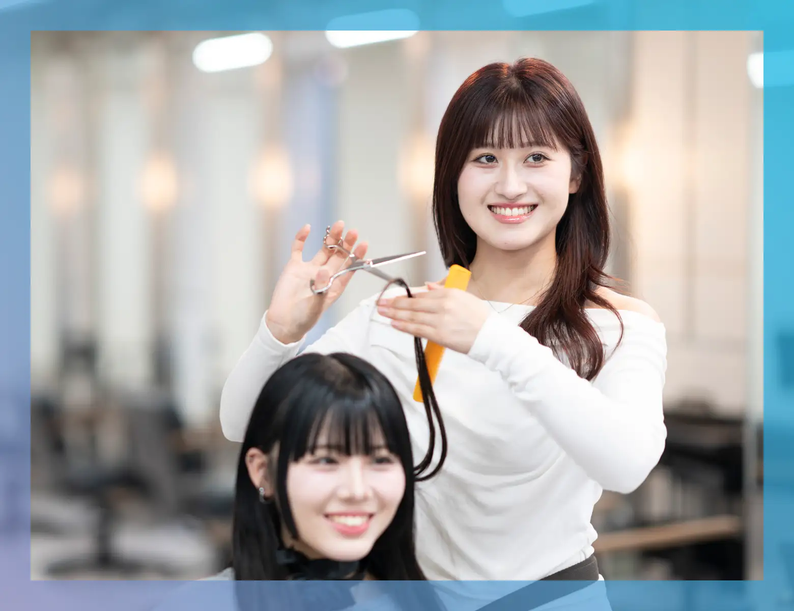 美容師科のイメージ