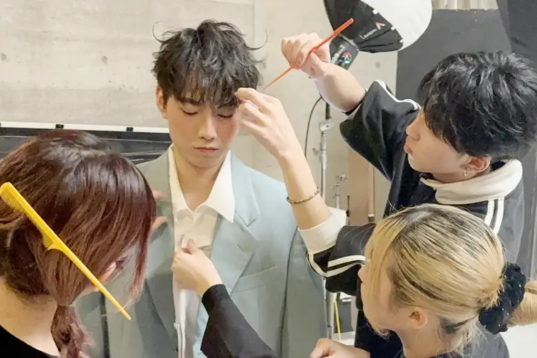 ヘアメイク＆作品撮り