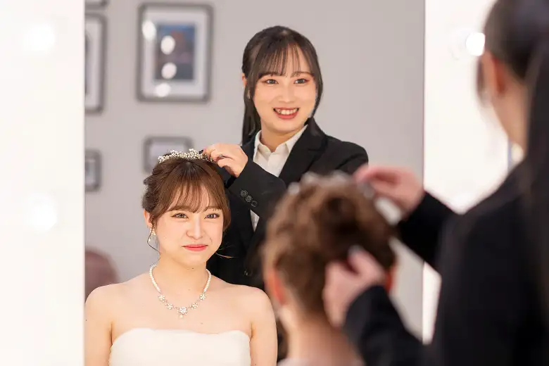 ブライダルヘアアレンジ