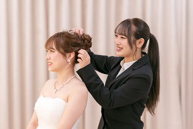 ブライダルヘアアレンジ