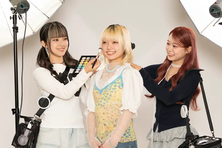 撮影ヘアメイク