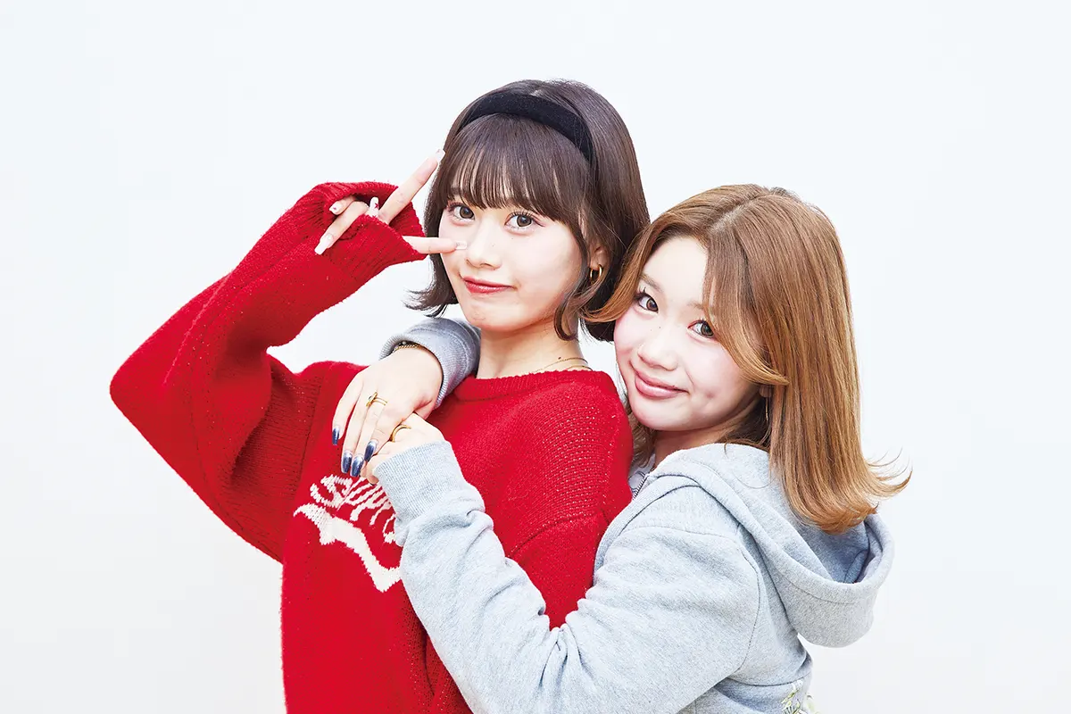 SNS発信力 中島結音さん&瀬川陽菜乃さん
