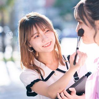 “韓国”雑誌撮影ヘアメイク