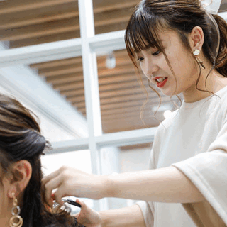 ヘアアレンジ体験