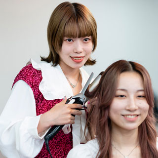 エギョモリ ヘアアレンジ
