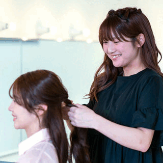 ヘアアレンジ体験
